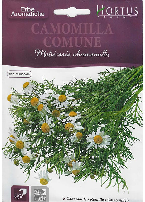 Chamomile &#8220;Camomilla Comune&#8221; Premium Quality Seeds by Hortus Sementi
