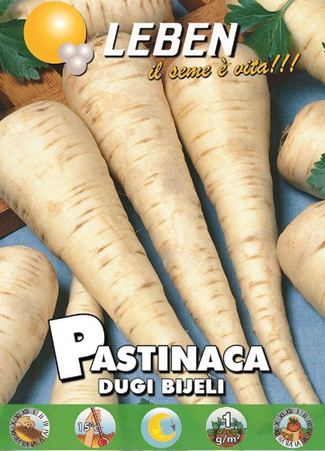 Parsnip Vegetable Seeds &#8220;Pastinaca Dugi Bijeli&#8221; by Leben