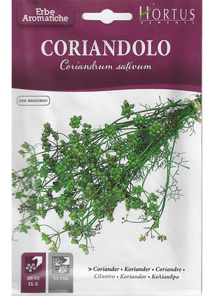 Coriander &#8220;Coriandolo&#8221; Seeds by Hortus
