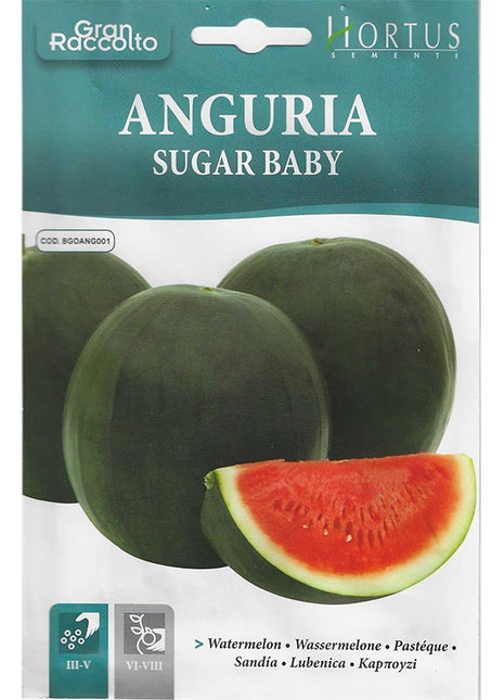 Watermelon &#8220;Anguria Sugar Baby&#8221; Seeds by Hortus
