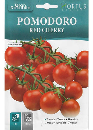 Cherry Tomato &#8220;Pomodoro Red Cherry&#8221; Seeds by Hortus