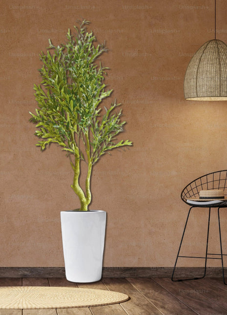 Artificial Olive Tree – 1.5 Meter Height | Realistic Fiber Plastic Trunk
