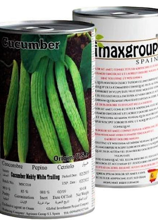 Cucumber Mekty White Trailing Seeds Tin