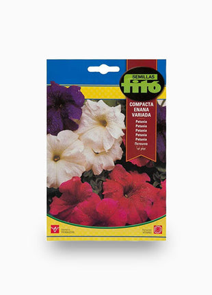 Dwarf Petunia Compact Mix Flower &#8211; Fito Seeds