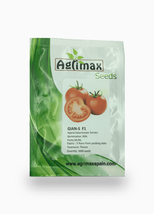 GIAN-S Hybrid Determinate Tomato 1000 Premium Quality Seeds