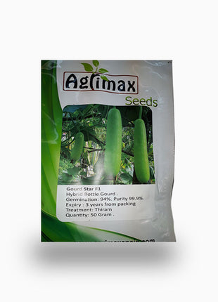 Gourd Star Bottle Gourd F1 Premium Quality Seeds