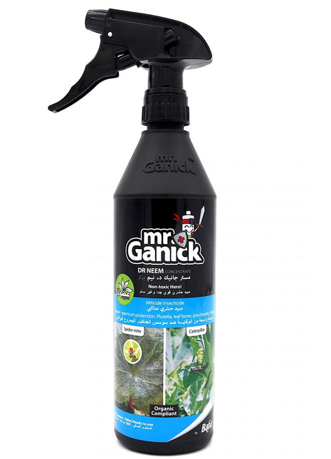 Mr. Ganick Organic &#8220;mites &amp; caterpillar terminator&#8221; 500ml Ready to Use