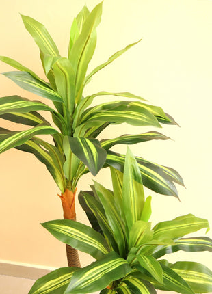 Artificial Dracaena fragrans “Massangeana” 120cm