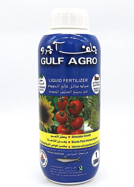 Gulf Agro Fish Fertilizer NPK 9+6+3+TE 1Ltr