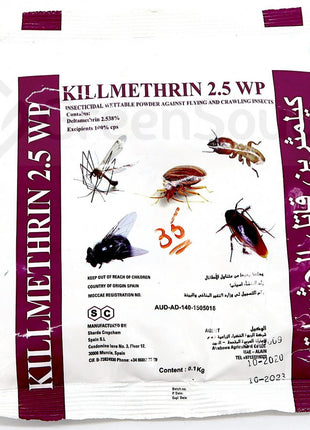 Killmethrin Inseticidal Wettable Powder 0.1 kg