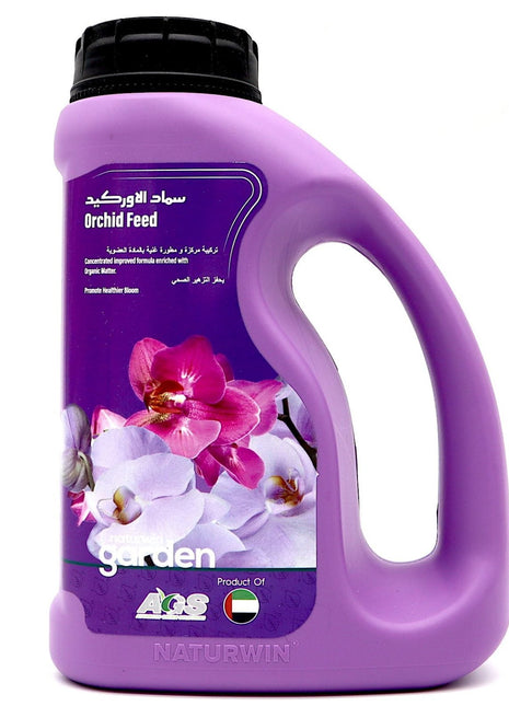 Organic Based Orchid Feed® &#8220;Liquid Flowers Booster by Naturwin Garden UAE&#8221; 500ml