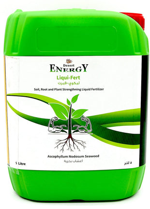 Desert energy Liqui-Fert &#8220;Seaweed&#8221; Soil, Root and Plant Strengthning Liquid Fertilizer 5L
