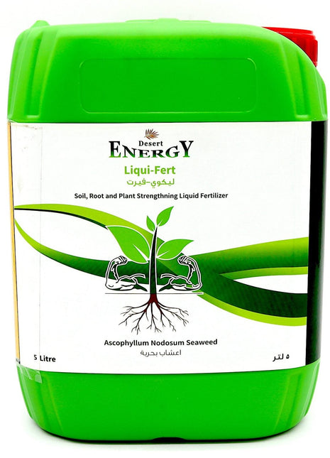 Desert energy Liqui-Fert &#8220;Seaweed&#8221; Soil, Root and Plant Strengthning Liquid Fertilizer 5L