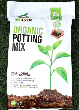 Potting Soil BE Green | 100% Organic Potting Mix 50L