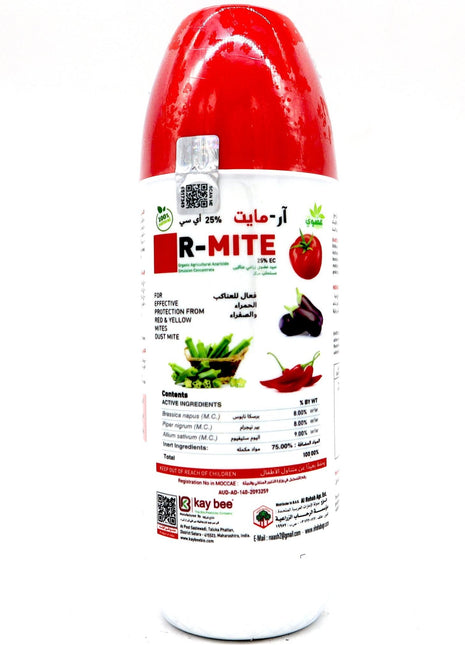 R-MITE 25%EC Acaricide | MOCCAE Approved Organic Acaricide 500ml