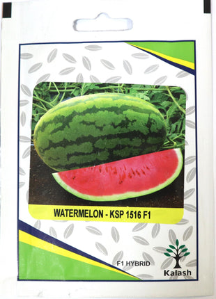 Watermelon- KSP 1516 F1 Hybrid Premium Quality Seeds