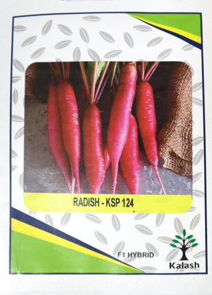 Radish KSP 124 F1 Hybrid Premium Quality Seeds