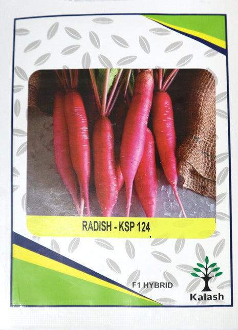 Radish KSP 124 F1 Hybrid Premium Quality Seeds