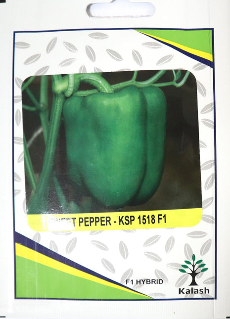 Sweet Pepper KSP 1518 F1 Hybrid Premium Quality Seeds