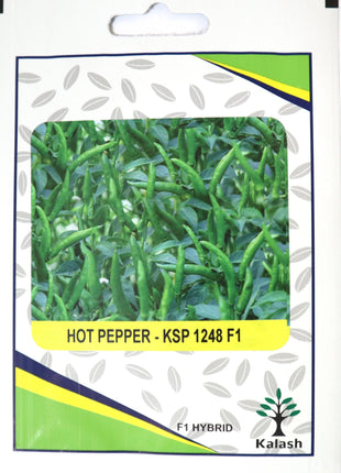 Hot Pepper KSP 1248 F1 Hybrid Premium Quality Seeds