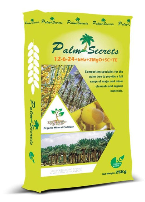 Palm Secrets Fertilizer &#8220;Special Formula Designed for Date Palms&#8221; 25kg