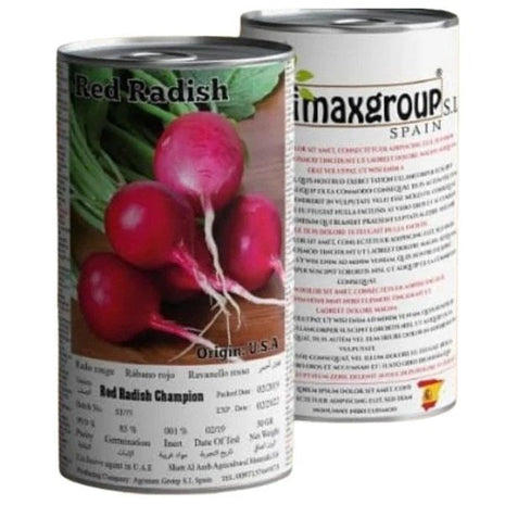 Agrimax Red Radish Champion Seeds Tin