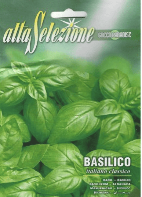 Basil &#8220;Basilico Italiano Classico&#8221; by Alta Selezione