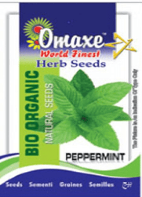 Peppermint Bio Organic Hybrid Seeds by Omaxe