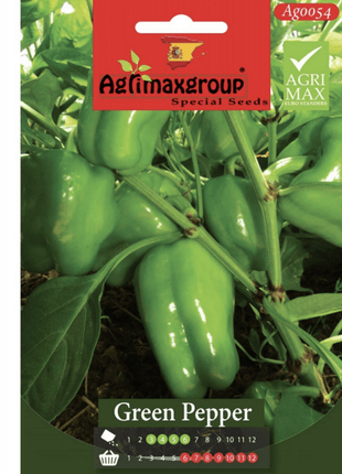Green Pepper Agrimax seeds