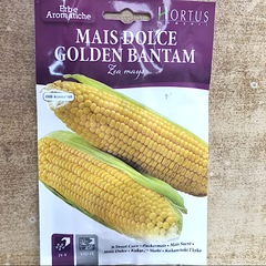 Sweet Corn Seeds &#8220;Mais Dolce Golden Bantam&#8221; by Hortus
