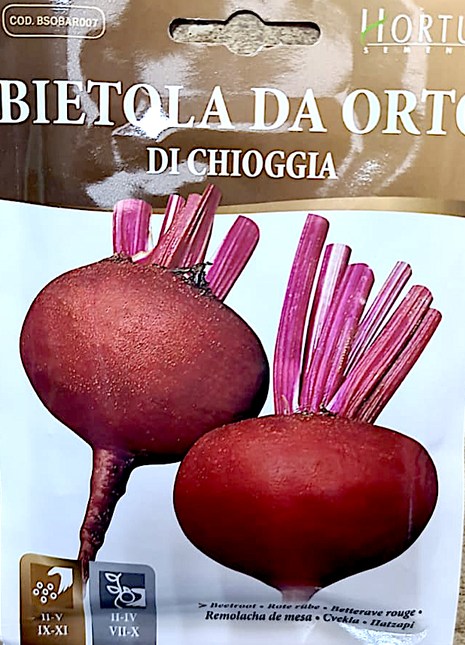 Beetroot Vegetable Seeds &#8220;Bietola Da Orto&#8221; by Hortus