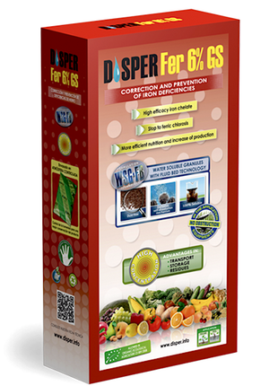 Disper Fer 6% Best for plant Iron Deficiencies