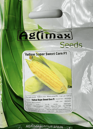 Yellow Super Sweet Corn Seeds &#8220;Hybrid F1&#8221; by Agrimax 10000 seeds