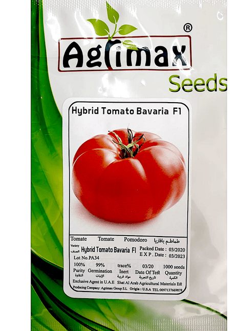 Hybrid Tomato Vegetable Seeds &#8220;Bavaria F1 Hybrid&#8221; 1000 Seeds