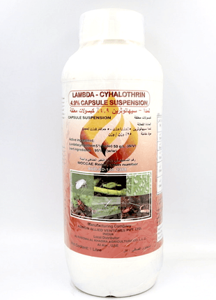 LAMBDA-CYHALOTHRIN® 4.9% Capsule Suspension &#8220;Insecticide&#8221; 1Ltr