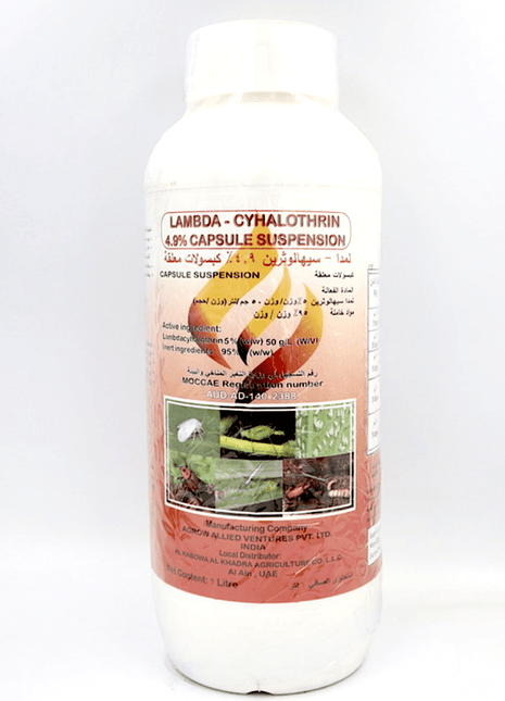 LAMBDA-CYHALOTHRIN® 4.9% Capsule Suspension &#8220;Insecticide&#8221; 1Ltr