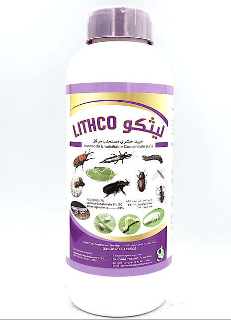 LITHCO® Agricultural Insecticide EC | Chewing &#038; Sucking insect pests 250ml &#038; 1Ltr