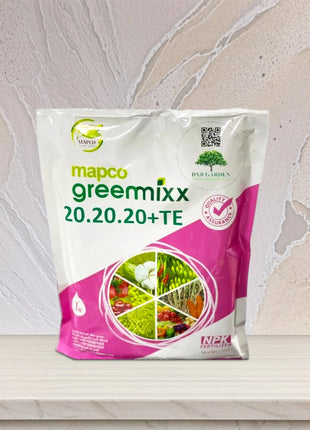 Mapco Green Mix NPK Fertilizer (20-20-20+TE) 1KG