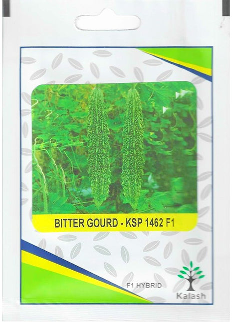 Kalash Bitter Gourd KSP 1462 F1 Hybrid Premium Quality Seeds