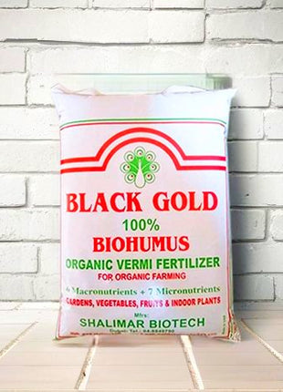 Black Gold Organic Vermi Fertilizer Organic Compost