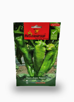 Horn Shape Pepper Agrimax seeds