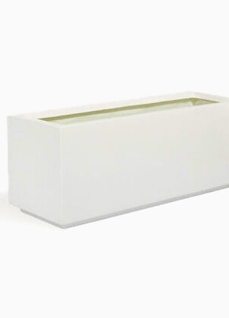Rectangular GRP Pot 90x30x30cm Modern Durable Outdoor Planter Box