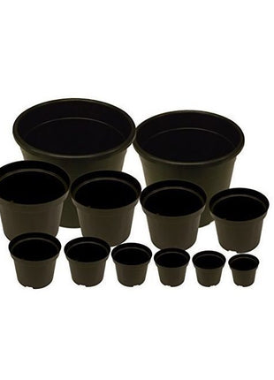 Nursery Plastic Pots &#8220;Black Plastic Pot&#8221;