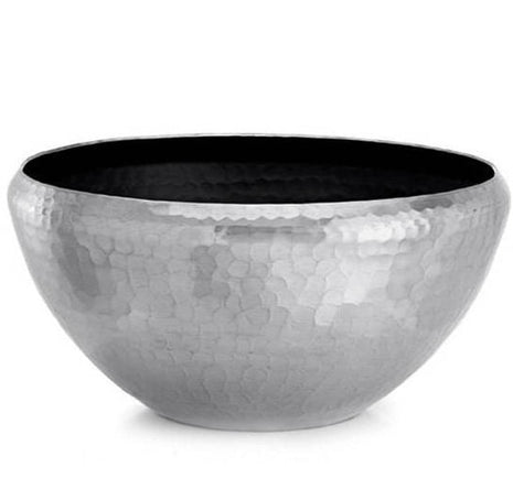 Classic &#8220;Aluminium&#8221; Hammered Bowl