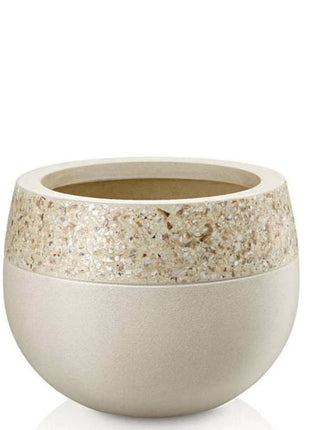 Egg Polystone Ocean Pot