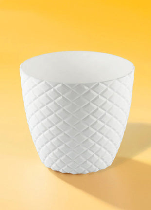 Diamond Plastic Flower Pot