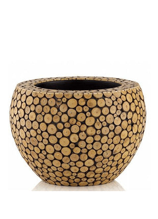 Bowl Wood Ring Pot