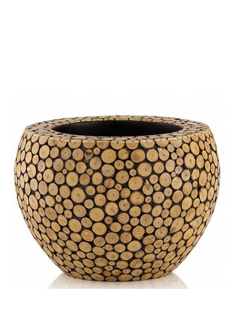 Bowl Wood Ring Pot