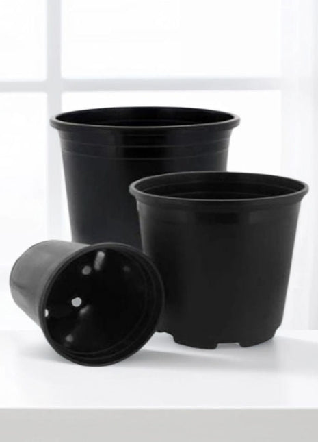 Nursery Plastic Pots &#8220;Black Plastic Pot&#8221;