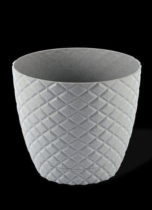 Diamond Plastic Flower Pot